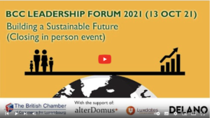 Leadership Forum Closing event video